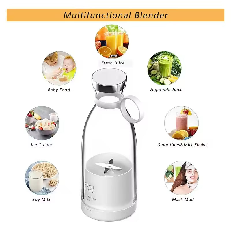 Portable Mini Blender – USB Magnetic Charging Juicer