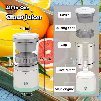 Fully Automatic Fruit Juicer – Bidirectional Spiral Extractor