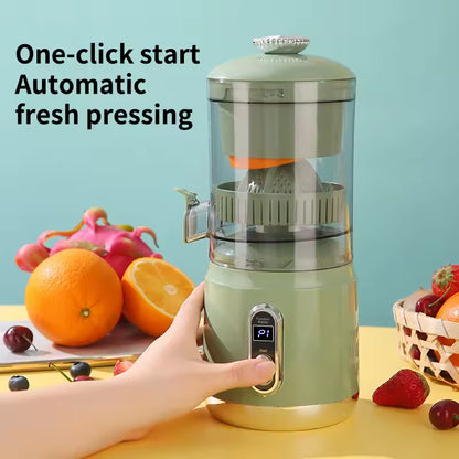 Fully Automatic Fruit Juicer – Bidirectional Spiral Extractor