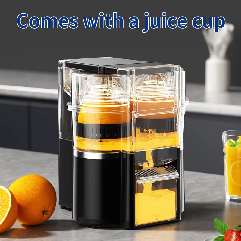 Dual-Head Electric Orange Juicer – Citrus Squeezer